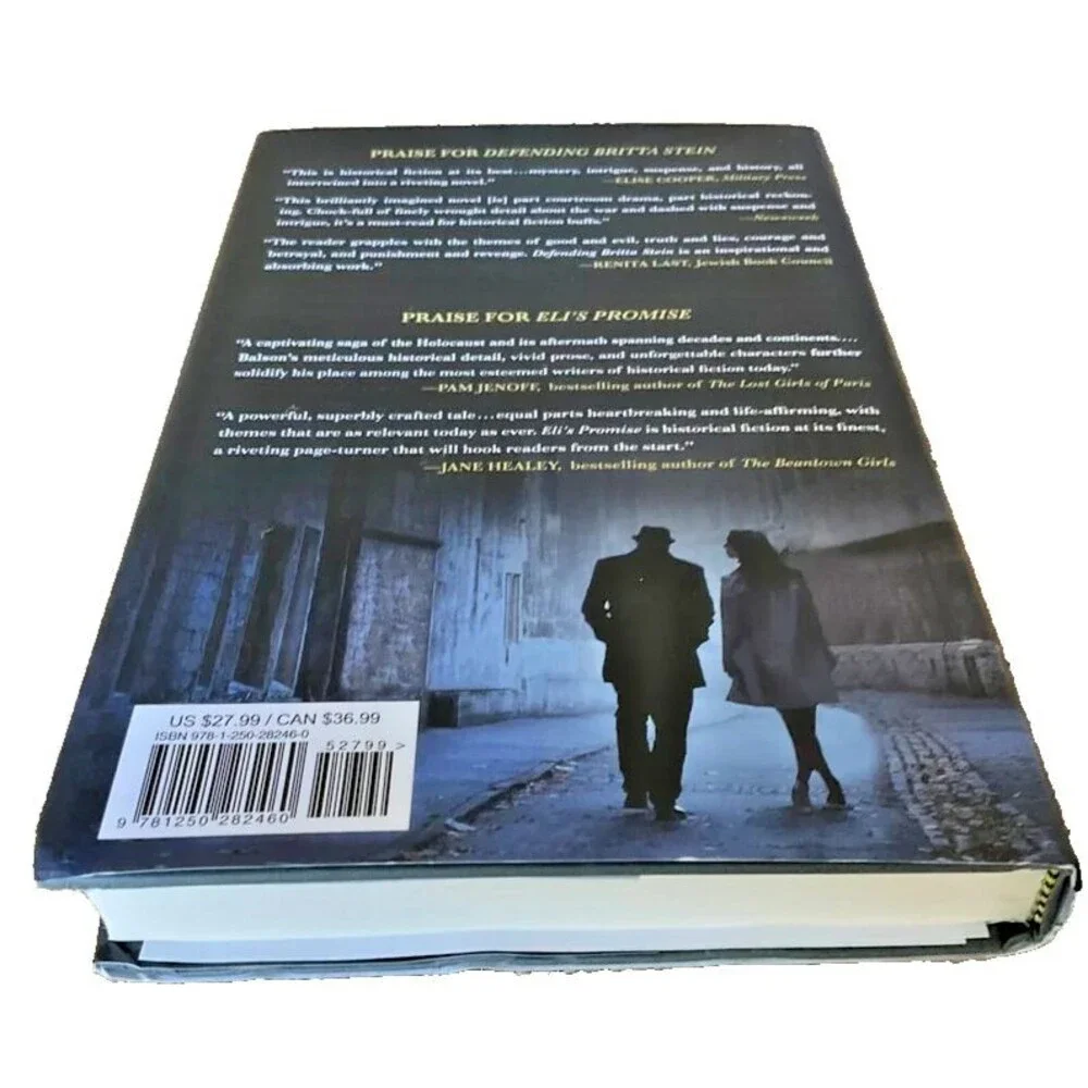 An Affair of Spies – A Gripping Historical Thriller by Ronald Balson, Hardcover